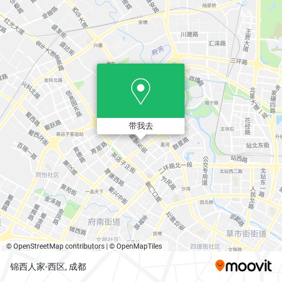 锦西人家-西区地图