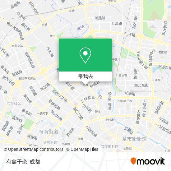 有鑫干杂地图