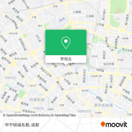 华宇锦城名都地图