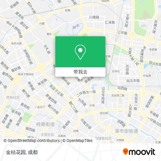 金桔花园地图