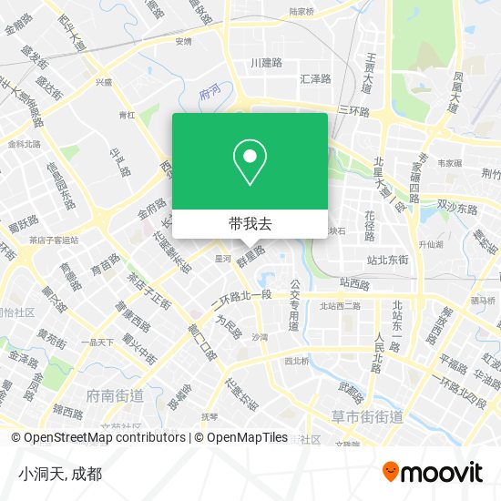 小洞天地图