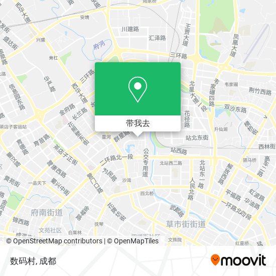数码村地图