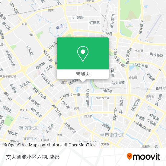 交大智能小区六期地图