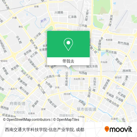 西南交通大学科技学院-信息产业学院地图