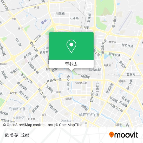欧美苑地图