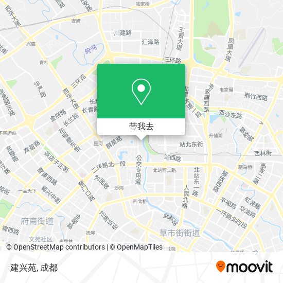 建兴苑地图