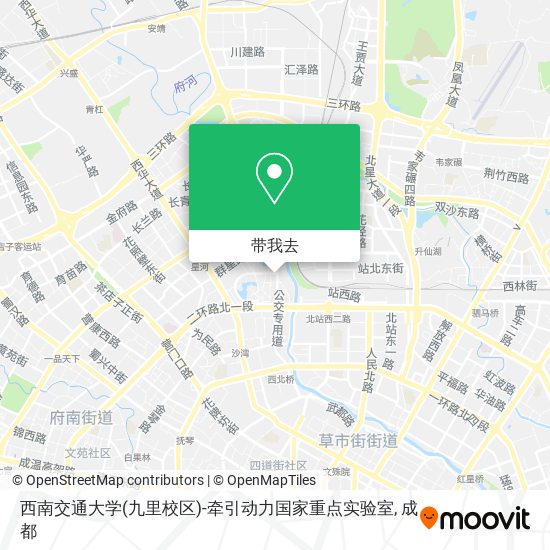 西南交通大学(九里校区)-牵引动力国家重点实验室地图