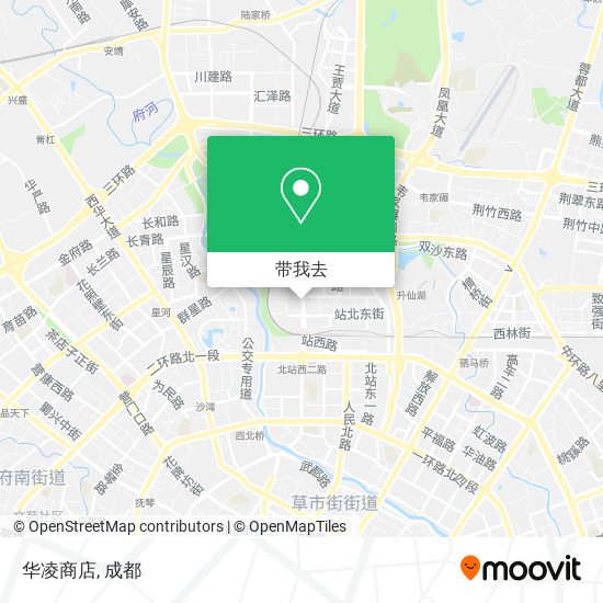 华凌商店地图