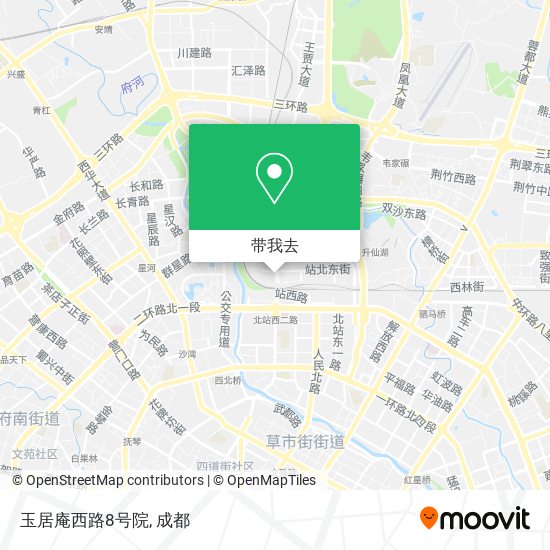 玉居庵西路8号院地图