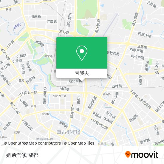 姐弟汽修地图