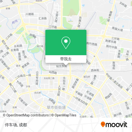 停车场地图