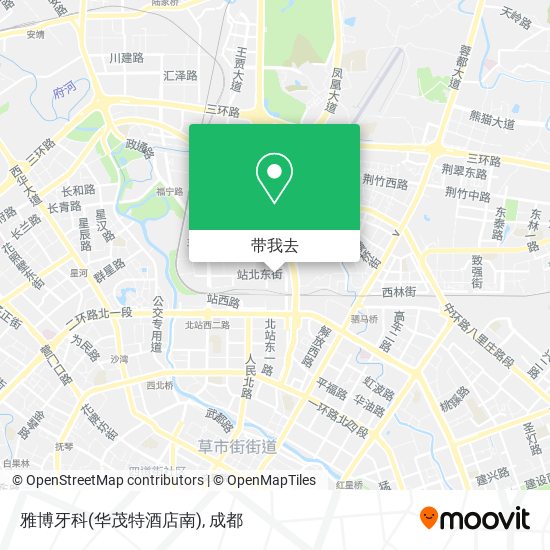 雅博牙科(华茂特酒店南)地图