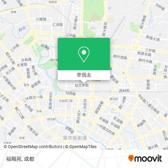 福顺苑地图