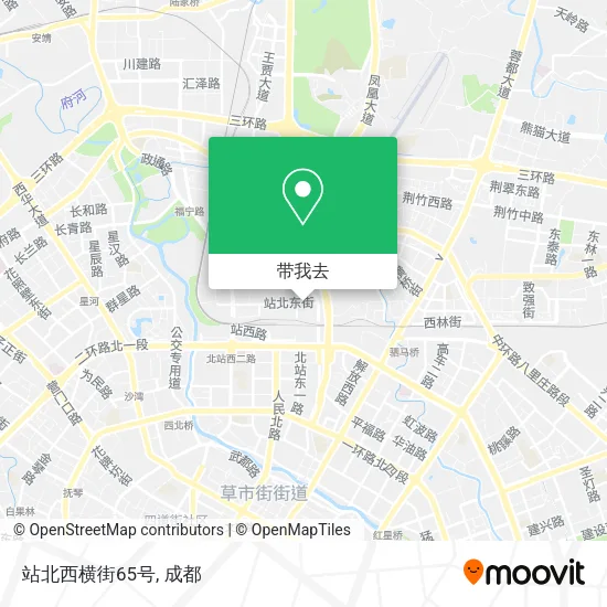站北西横街65号地图