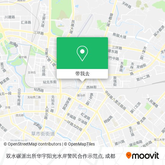 双水碾派出所华宇阳光水岸警民合作示范点地图