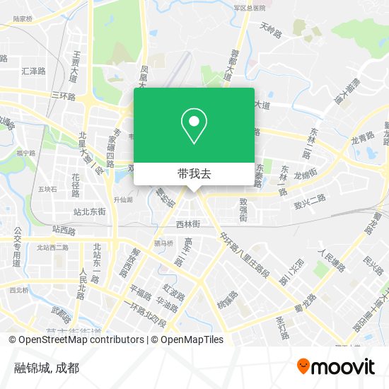 融锦城地图