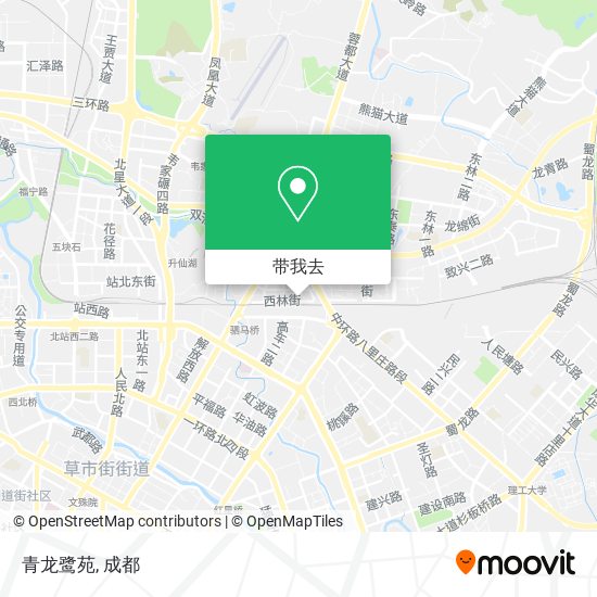 青龙鹭苑地图
