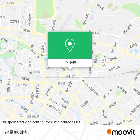 融景城地图
