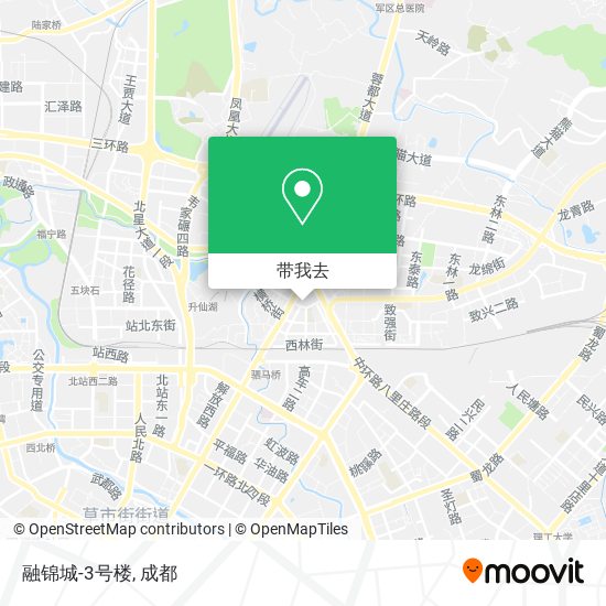 融锦城-3号楼地图