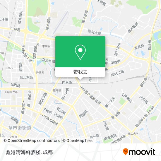 鑫港湾海鲜酒楼地图