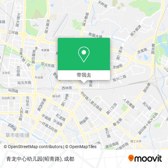 青龙中心幼儿园(昭青路)地图