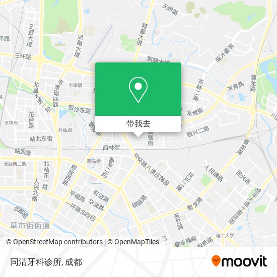 同清牙科诊所地图
