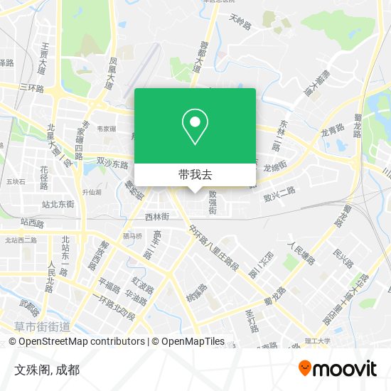 文殊阁地图