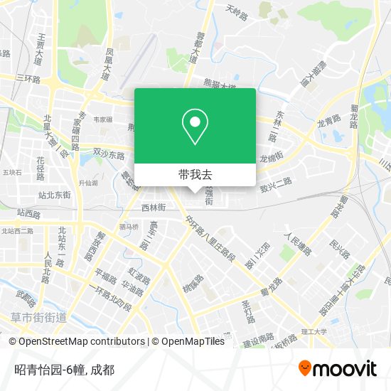 昭青怡园-6幢地图