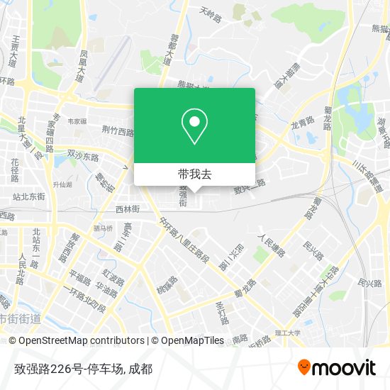 致强路226号-停车场地图