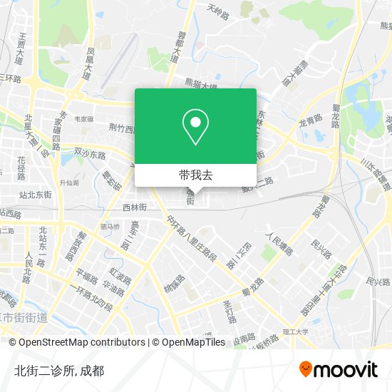 北街二诊所地图