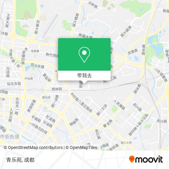 青乐苑地图