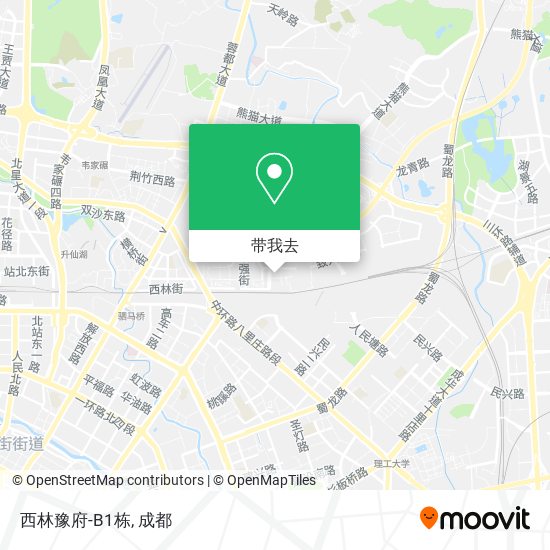 西林豫府-B1栋地图