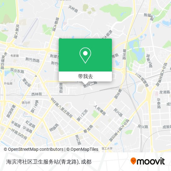 海滨湾社区卫生服务站(青龙路)地图