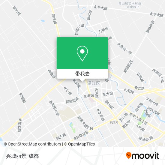 兴城丽景地图