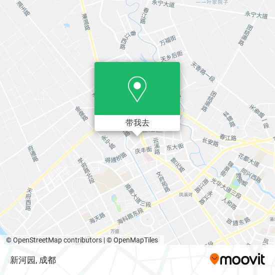 新河园地图