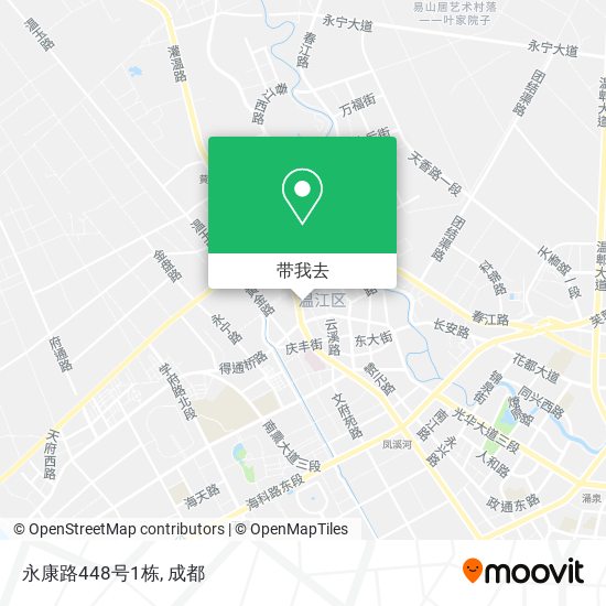 永康路448号1栋地图
