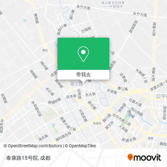 泰康路15号院地图