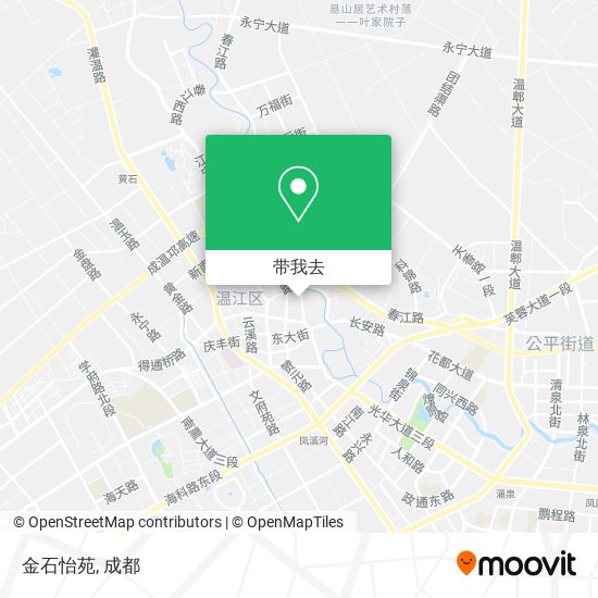 金石怡苑地图