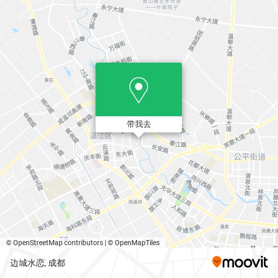 边城水恋地图