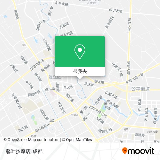 馨叶按摩店地图