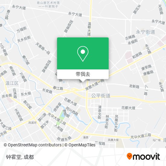 钟霍堂地图