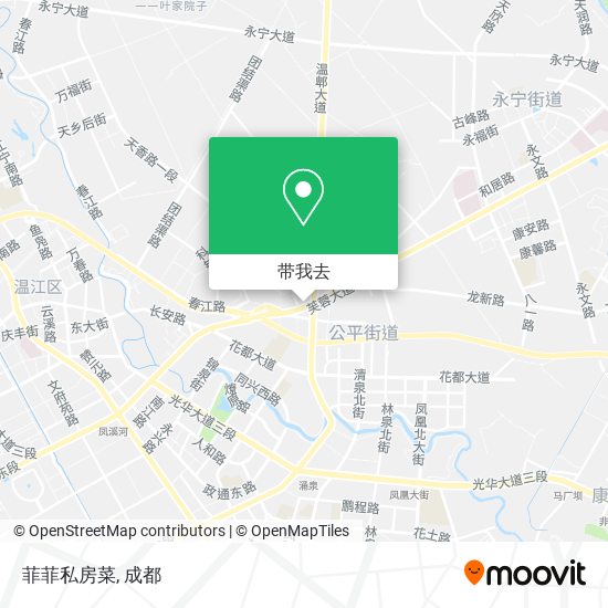 菲菲私房菜地图