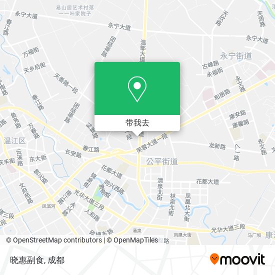 晓惠副食地图