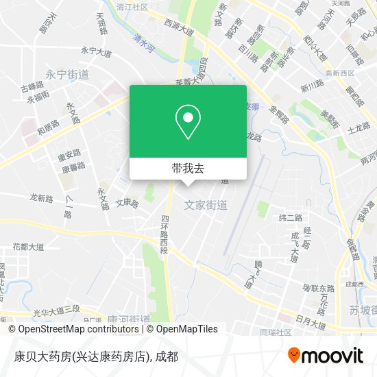 康贝大药房(兴达康药房店)地图