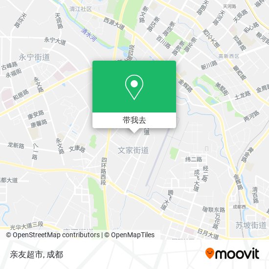 亲友超市地图