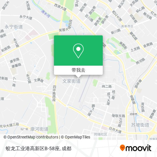 蛟龙工业港高新区B-58座地图