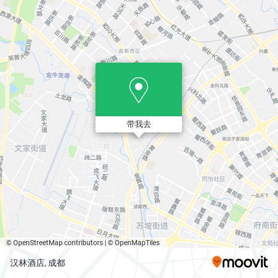汉林酒店地图