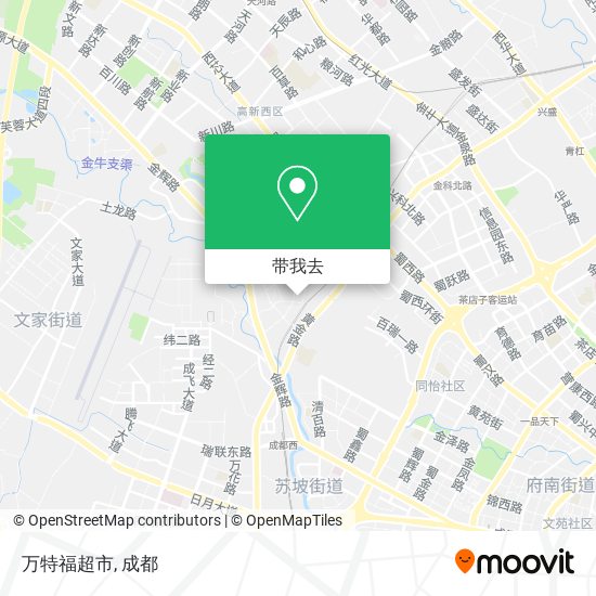 万特福超市地图