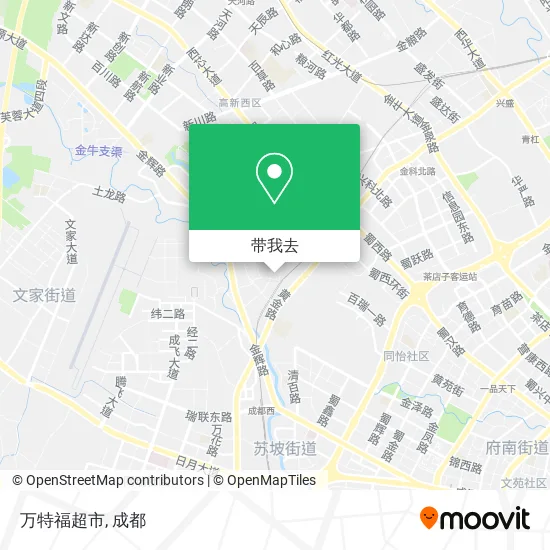 万特福超市地图