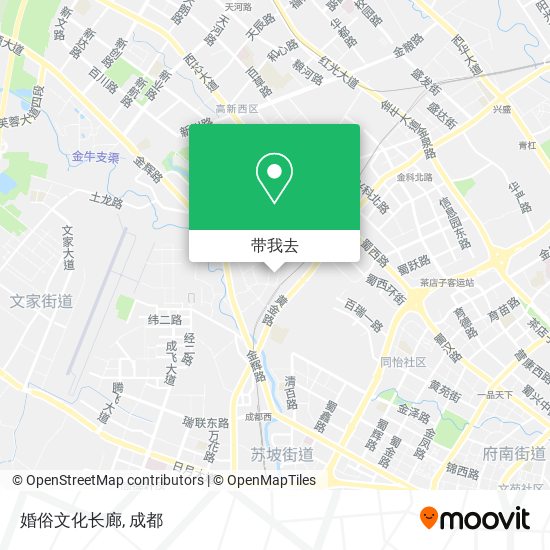 婚俗文化长廊地图